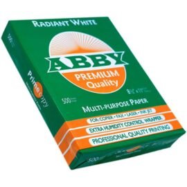 PAPEL BOND 20 ABBY  8 ½ x 11'' 10 RESMA