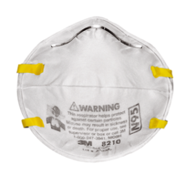 RESPIRADOR PARA POLVO 3M 8210 N95 20 UNID