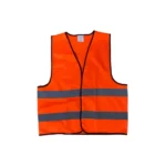 CHALECO 2 CINTAS REFLECTIVAS CIERRE VELCRO  CLASE 1
