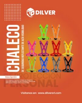 CHALECO REFLECTIVO ELASTICO AJUSTABLE CON HEBILLA