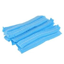 GORRO DESECHABLE TIPO ACORDEON AZUL 100 UND
