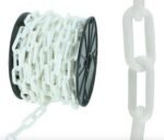 CADENA PLASTICA 6MM X 50 MTS BLANCO
