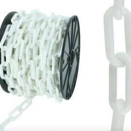 CADENA PLASTICA 6MM X 50 MTS BLANCO