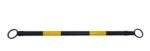 BARRA EXPANDIBLE PLASTICA PARA CONOS AMARILLO/NEGRO 2 MTS.