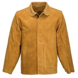 Chaqueta de cuero para soldadores