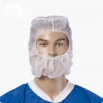 GORRO TIPO HOOD BLANCA DESECHABLE 100/1