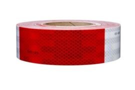 CINTA REFLECTIVA PARA CAMIONES BLANCO/ROJO 2" X 50 YDS 3M