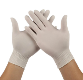 GUANTE DE EXAMEN LATEX  SIN POLVO 100/1 S-XL 100/1