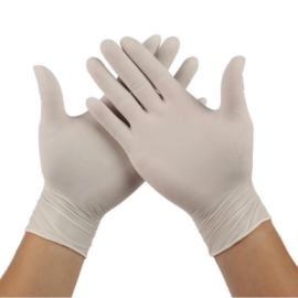 GUANTE DE EXAMEN LATEX  SIN POLVO 100/1 S-XL 100/1